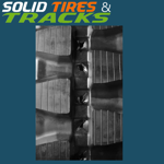 320x86x55 CTL Rubber Track- Block Pattern