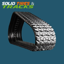 400x86x53 CTL Rubber Track- ZigZag Pattern